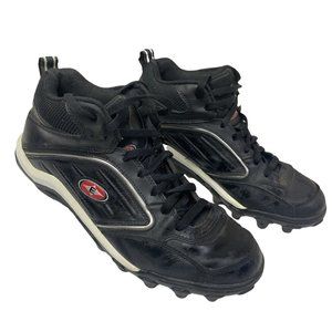 easton size 11 high top cleats m3307